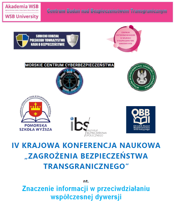 IV Krajowa Konferencja Naukowa „Zagrożenia bezpieczeństwa transgranicznego”